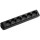 Розетковий блок із заземленням PANASONIC X-Tendia WLTB04602BL-UA Black, 6 розеток