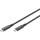Кабель DIGITUS USB4 Gen3 CM/CM 1м (AK-300343-008-S)