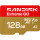Карта пам'яті SANDISK microSDXC Extreme Go 128GB UHS-I V30 A2 Class 10 (SDSQXGN-128G-GN6MN)