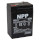 Акумуляторна батарея NPP POWER NP6-4.5 (6В, 4.5Агод)