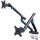 Крепление настольное для 2-х мониторов DIGITUS DA-90471 до 35" Black