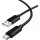 Кабель BOROFONE BX123 Leya USB-A to USB-C 1м Black