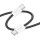 Кабель HOCO X104 Source Type-C to Type-C 1м Black
