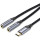 Кабель VENTION USB-C - 2xmini-jack 3.5 mm (F) 0.3м Black (BGNHY)