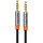 Кабель CABLETIME mini-jack 3.5mm 2м Black (CF18L)