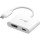 Порт-репликатор J5CREATE USB-C to 4K HDMI Adapter with Power Delivery White (JCA152-N)