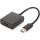 Адаптер DIGITUS USB-A 3.2 Gen 1 to HDMI Graphic Adapter USB - HDMI 0.15м Black (DA-70841)