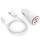 Автомобильное зарядное устройство ANKER PowerDrive 2 White w/Micro-USB cable (B2310H21)