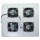 Панель вентиляционная CSV 4 вентилятора с термостатом (00894)