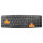 Клавіатура FRIMECOM FC-838 Black/Orange