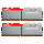 Модуль памяти G.SKILL Trident Z Silver/Red DDR4 3200MHz 16GB Kit 2x8GB (F4-3200C15D-16GTZ)