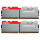Модуль пам'яті G.SKILL Trident Z Silver/Red DDR4 2800MHz 16GB Kit 2x8GB (F4-2800C15D-16GTZB)