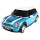 Радіокерована машинка FIRELAP 1:28 IW04M Mini Cooper Blue 4WD