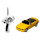 Радіокерована машинка FIRELAP 1:28 IW02M-A Ford Mustang Yellow 2WD