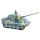 Радиоуправляемый танк GREAT WALL TOYS 1:72 King Tiger Gray (GWT2203-4)