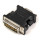 Адаптер POWERPLANT DVI - VGA Black (CA910892)