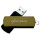 Флешка EXCELERAM P2 32GB USB2.0 Black/Brown (EXP2U2BRB32)