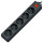 Мережевий фільтр DEFENDER ES 1.8 Black, 5 розеток, 1.8м (99484)