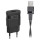 Зарядное устройство RIVACASE Rivapower VA4111 BD1 1xUSB-A, 1A Black w/Micro-USB cable