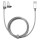 Кабель VERBATIM USB2.0 AM/Apple Lightning/Micro-BM 1м (48869)