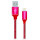 Кабель COLORWAY Nylon Braided USB to Apple Lightning 1м Red (CW-CBUL004-RD)