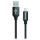 Кабель COLORWAY Nylon Braided USB to Type-C 2.1A 1м Black (CW-CBUC003-BK)