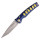 Складаний ніж MCUSTA Katana Blue/Yellow (MC-0042C)