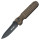 Складной нож FOX Predator 2F Full Auto (FX-448 OD)