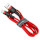 Кабель BASEUS Cafule Cable USB for Lightning 2м Red (CALKLF-C09)