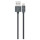 Кабель INTALEO CBGNYL1 USB-A to Lightning 1м Gray (1283126477652)