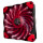 Вентилятор FRIME Iris 15LED Red (FLF-HB120R15)