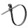 Стяжка кабельная под дюбель RITAR 150x4мм чёрная 100шт (CTKR-B4150)