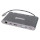 Порт-репликатор MANHATTAN USB3.1 Type-C -> HDMI/Mini-DP/VGA/USB3.0/Gigabit RJ45/Audio/Card Reader Black (152808)