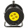 Подовжувач на котушці POWERPLANT JY-2000 Black, 4 розетки, 40м (PPRA08M400S4)