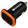 Автомобильное зарядное устройство CANYON C-01 1xUSB-A, 1A Black/Orange (CNE-CCA01B)