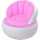 Надувне крісло JILONG 37265 85x85 Pink
