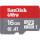 Карта памяти SANDISK microSDHC Ultra 16GB UHS-I A1 Class 10 (SDSQUAR-016G-GN6MN)