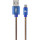 Кабель CABLEXPERT Premium Denim Micro-USB Blue 2м (CC-USB2J-AMMBM-2M-BL)
