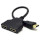 Спліттер ATCOM HDMI - 2HDMI Black (10901)