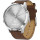 Смарт-часы GARMIN Vivomove HR Premium Silver Stainless Steel Case with Dark Brown Embossed Italian Leather Band