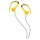 Навушники SKULLCANDY Chops Bud Yellow/Black (S4CHGZ-411)
