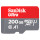 Карта памяти SANDISK microSDXC Ultra 200GB UHS-I A1 Class 10 (SDSQUAR-200G-GN6MN)