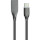 Кабель POWERPLANT USB 2.0 AM/Type-C Silicone 1м Black (CA911240)