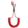 Кабель BASEUS Fish-Eye Spring Data Cable USB to Lightning 1м Red (CALSR-09)