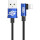 Кабель BASEUS MVP Elbow Type Cable USB for Lightning 1м Blue (CALMVP-03)