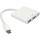 Порт-реплікатор VINGA Type-C to HDMI + USB-A + Type-C (VCPATC2HDMIUSBPDWH)