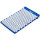 Акупунктурний килимок (аплікатор Кузнєцова) 4FIZJO Classic Mat 72x42cm Blue/White (4FJ1356)