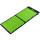 Акупунктурный коврик (аппликатор Кузнецова) 4FIZJO 128x48cm Black/Green (4FJ0046)