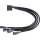 Кабель-розгалужувач для вентиляторів PWM Molex to 4x4-pin