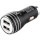 Автомобильное зарядное устройство VINGA Dual USB Car Charger Aluminium 15.5W Black (VCCAABK)